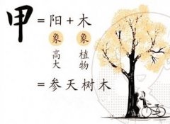 八字算命：八字天干一字格