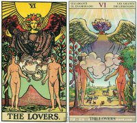 塔罗牌恋人（The lovers）牌意详细解释