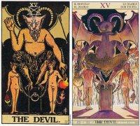 塔罗牌恶魔（The Devil）牌意详细解释