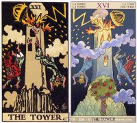 塔罗牌塔（The Tower）牌意详细解释