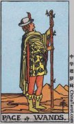 权杖牌组--权杖侍从 Page of Wands