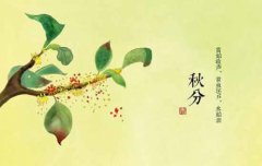 2019年秋分具体时辰是多少？始末时间几时几分