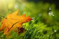 2019年七月初八立秋安葬逝者好吗,什么是立秋三候？