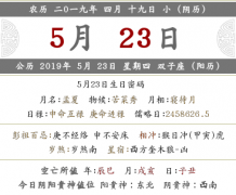 2019年四月十九吉时查询,时辰宜忌吉凶查询