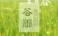 2020年4月20日今天谷雨适合搬公司吗,什么是谷雨？