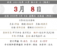 2020年农历二月初二喜神方位在哪？