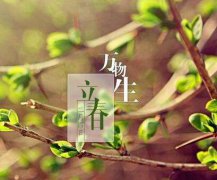 2020年立春节气是几点几分？立春日子好吗？