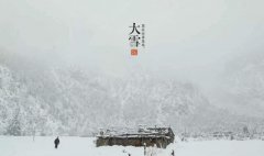 2020年大雪喜神方位,大雪节气有什么习俗?