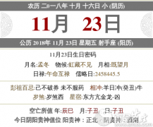 2020年农历（阴历）十月十六是几月几号，是什么日子？