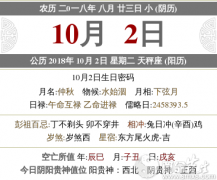 2020年农历阴历八月二十三黄历，日子好吗？