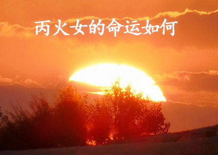 八字预测丙火女的命运如何