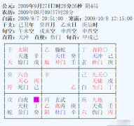 奇门遁甲术_测问某人父亲病情（健康）