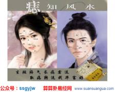 看面相算命_大师浅谈桃花痣长在不同的位置的意义（痣）