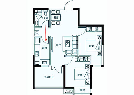 室内门对门风水好吗