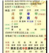 4月27日晚看八字一例_真人在线算命一条街