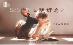 2023年属兔男孩最吉利的名字：精选男孩名字推荐