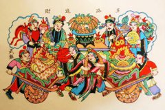 周易风水:五路财神爷挂画挂哪里合适