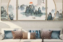 风水学:客厅挂什么画风水好旺运势