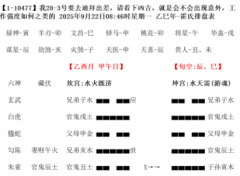 <b>【六爻卦例】多问有多问的分析方法(乾坤网算命一条街)</b>