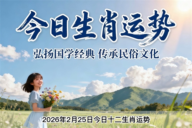 2026年2月25日今日十二生肖运势