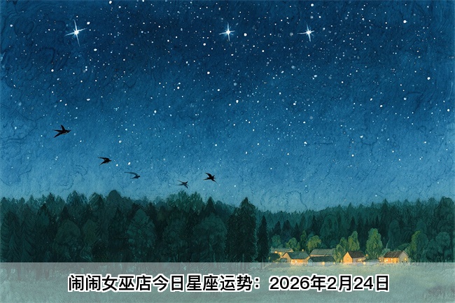 闹闹女巫店今日星座运势：2026年2月24日（算卦街算命一条街）