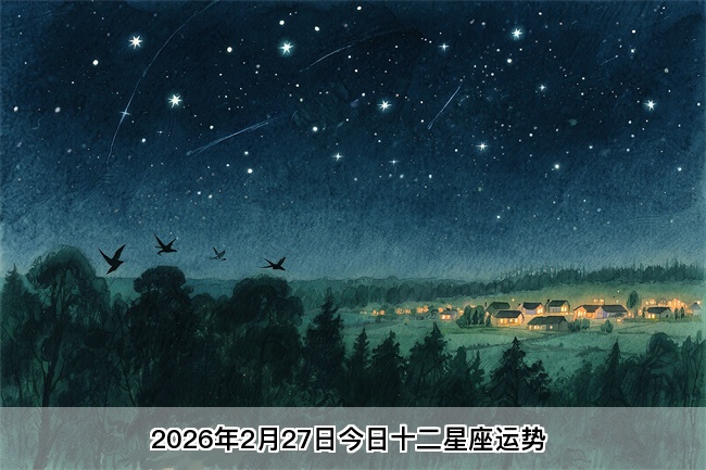 2026年2月27日今日十二星座运势 