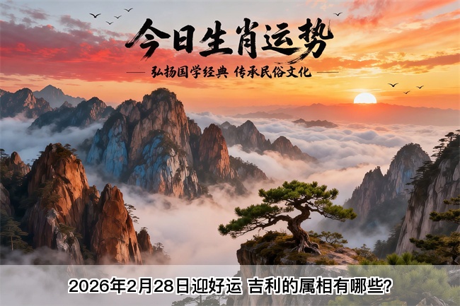 2026年2月28日迎好运吉利的属相有哪些？真人在线算命准的网站