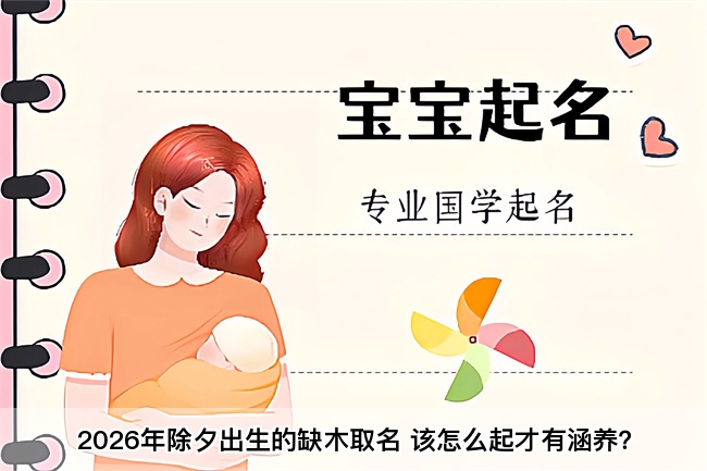 2026年除夕出生的缺木取名 该怎么起才有涵养？