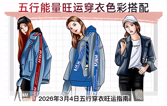 2026年3月4日五行穿衣旺运指南