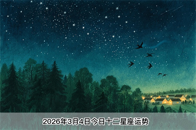 2026年3月4日今日十二星座运势  