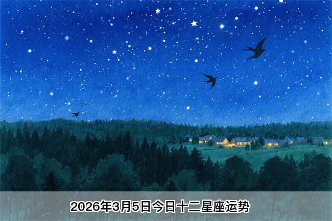 2026年3月5日今日十二星座运势   
