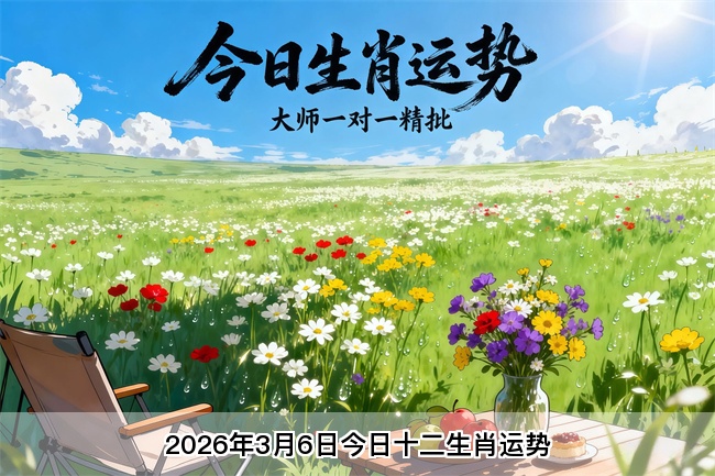 2026年3月6日今日十二生肖运势