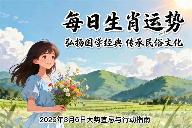 2026年3月6日大势宜忌与行动指南 真人在线算命一条街 