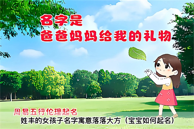 姓丰的女孩子名字寓意落落大方（宝宝如何起名）