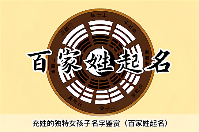 充姓的独特女孩子名字鉴赏（百家姓起名）