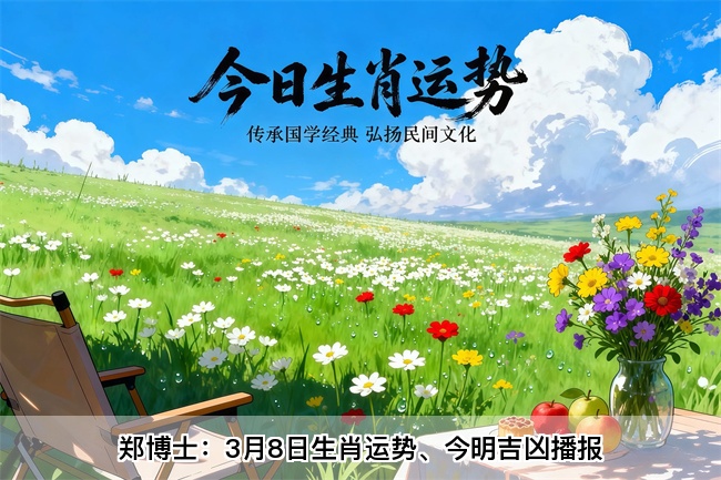 郑博士：3月8日生肖运势、今明吉凶播报(一对一算命一条街)  