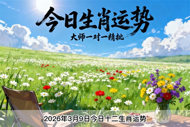2026年3月9日今日十二生肖运势