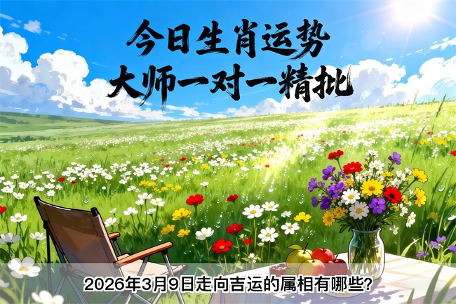 2026年3月9日走向吉运的属相有哪些？真人算命蕞准的算命网站