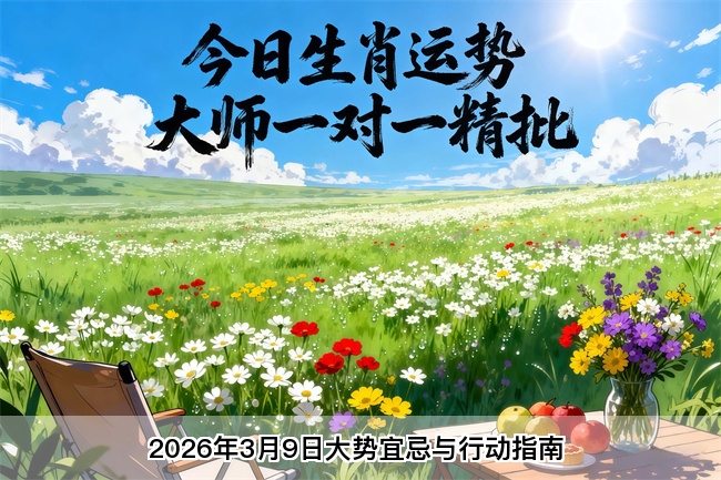 2026年3月9日大势宜忌与行动指南（真人算命蕞准的算命网站）