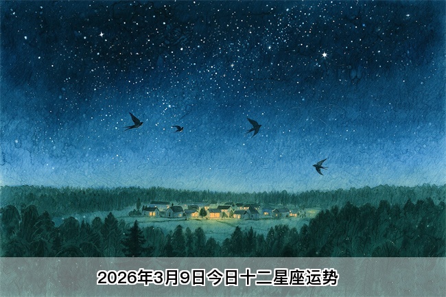 2026年3月9日今日十二星座运势  