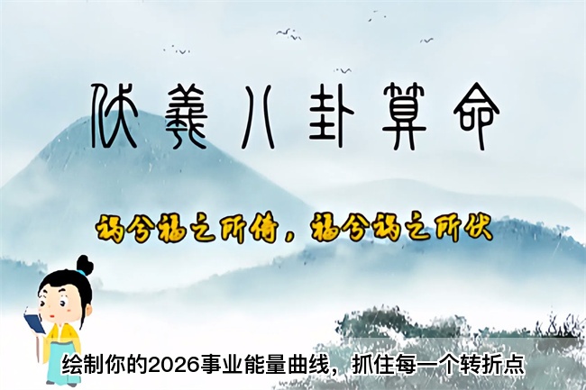绘制你的2026事业能量曲线，抓住每一个转折点（乾坤网算命一条街）