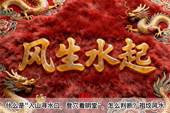 什么是“入山寻水口，登穴看明堂”，怎么判断？祖坟风水