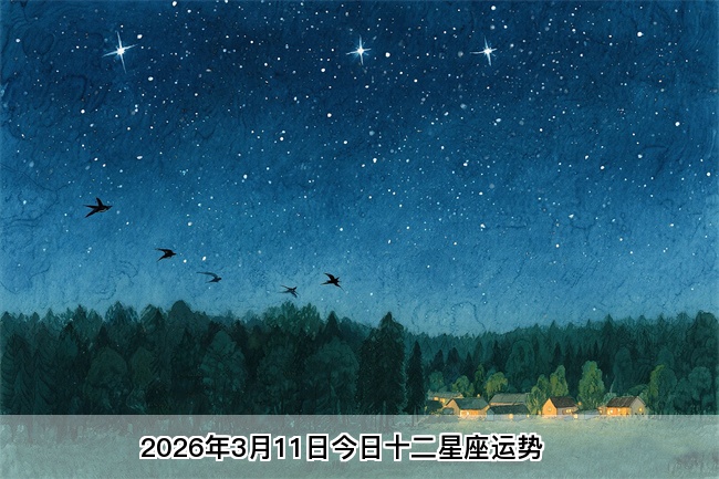 2026年3月11日今日十二星座运势    