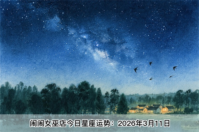 闹闹女巫店今日星座运势：2026年3月11日（算卦街算命一条街）  