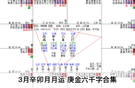 3月辛卯月月运 庚金六千字合集（乾坤网