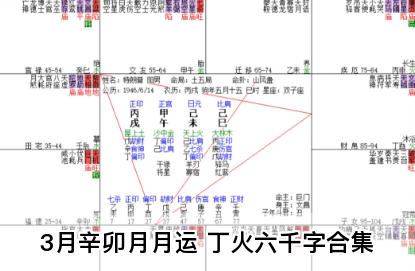 3月辛卯月月运 丁火六千字合集（乾坤网算命一条街）