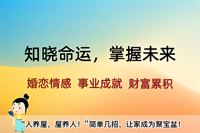 “人养屋，屋养人！”简单几招，让家
