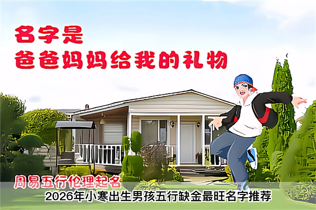 2026年小寒出生男孩五行缺金最旺名字推荐