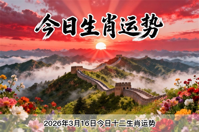 2026年3月16日今日十二生肖运势