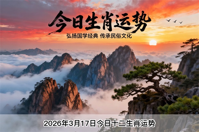 2026年3月17日今日十二生肖运势